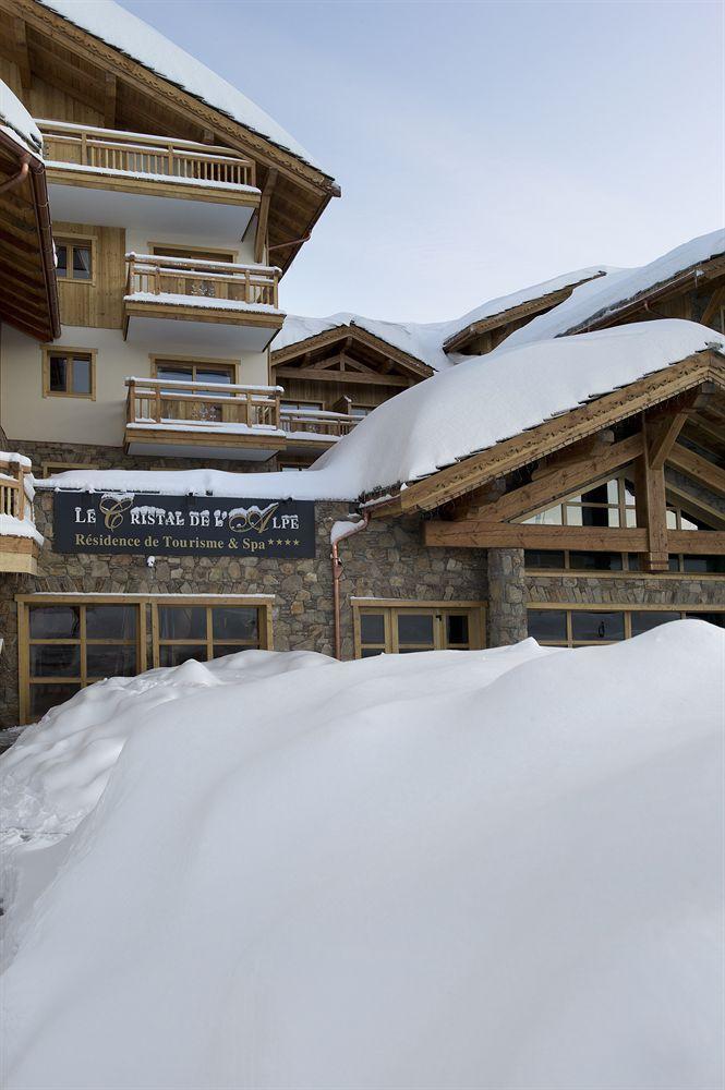 Cgh Residences & Spas Le Cristal De L'Alpe Alpe d'Huez Bagian luar foto