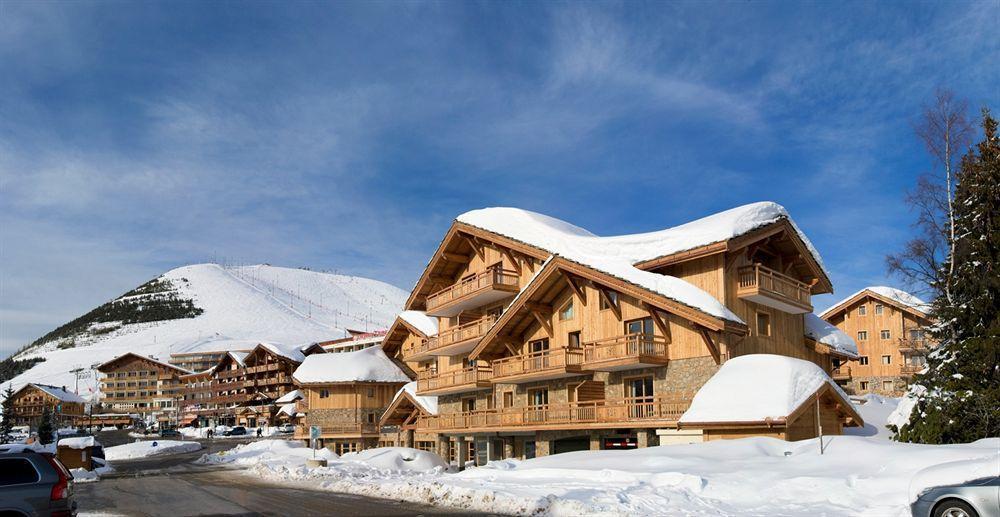 Cgh Residences & Spas Le Cristal De L'Alpe Alpe d'Huez Bagian luar foto